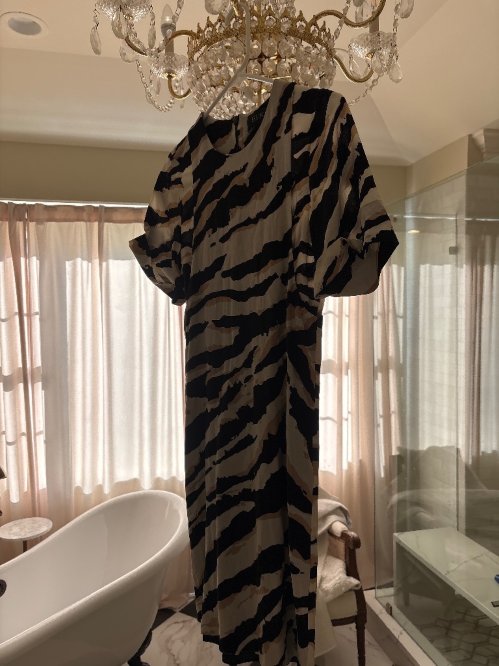 Gucci animal print size small dress